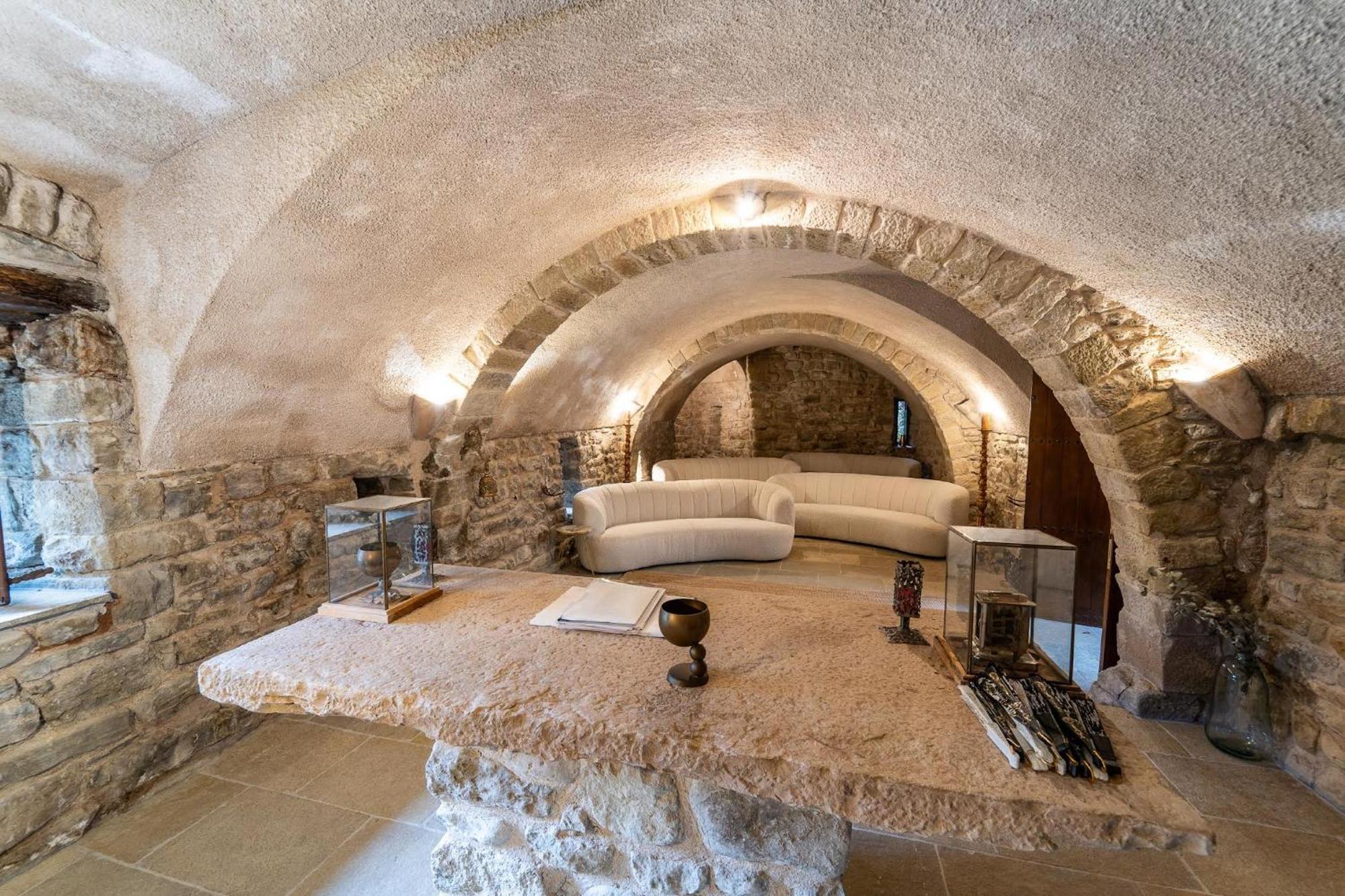 Castell In Girona Villa Sant Miquel de Campmajor Eksteriør billede