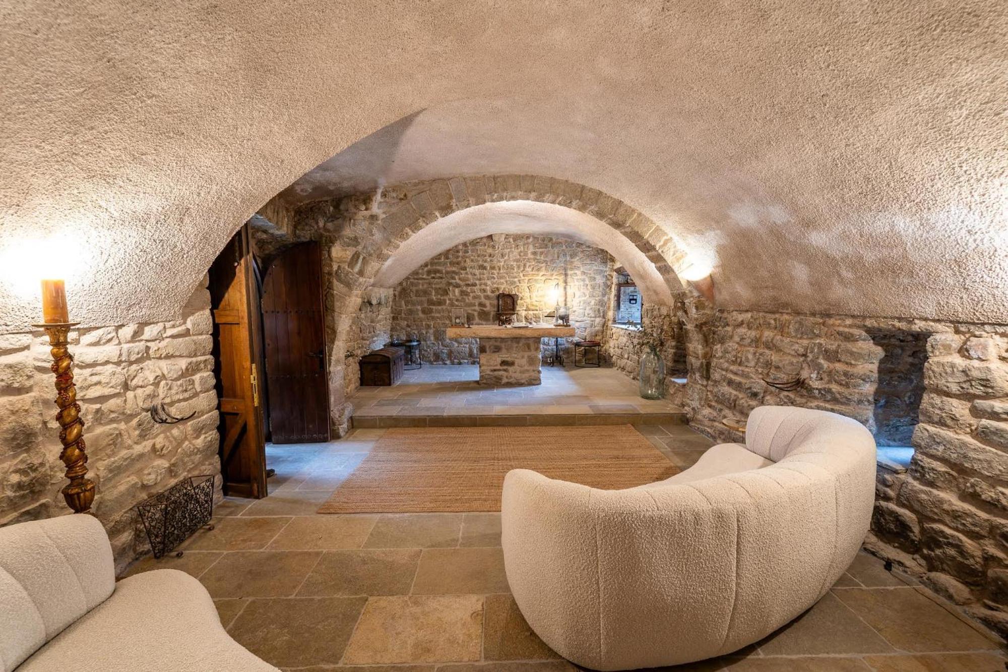 Castell In Girona Villa Sant Miquel de Campmajor Eksteriør billede