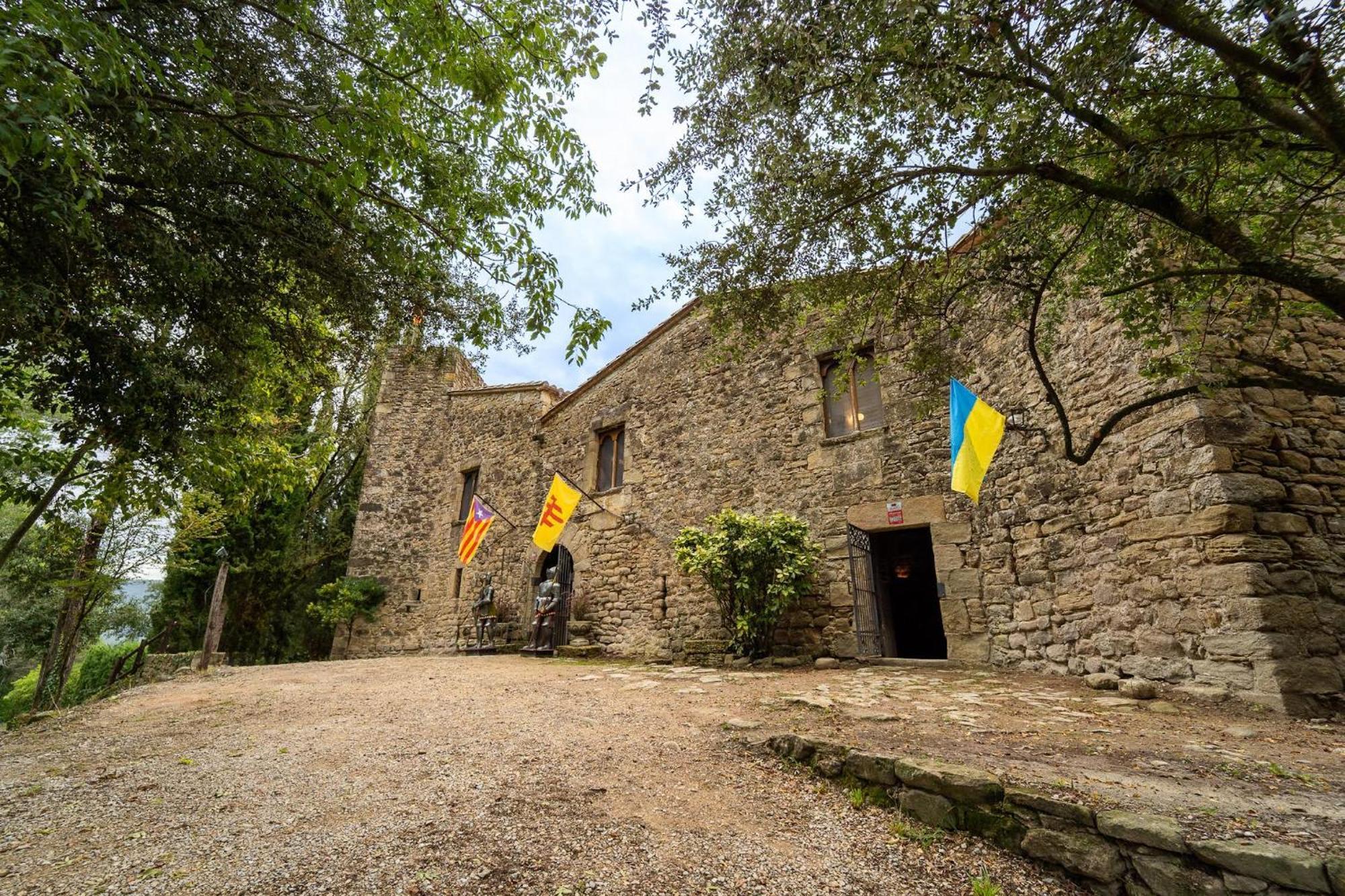 Castell In Girona Villa Sant Miquel de Campmajor Eksteriør billede