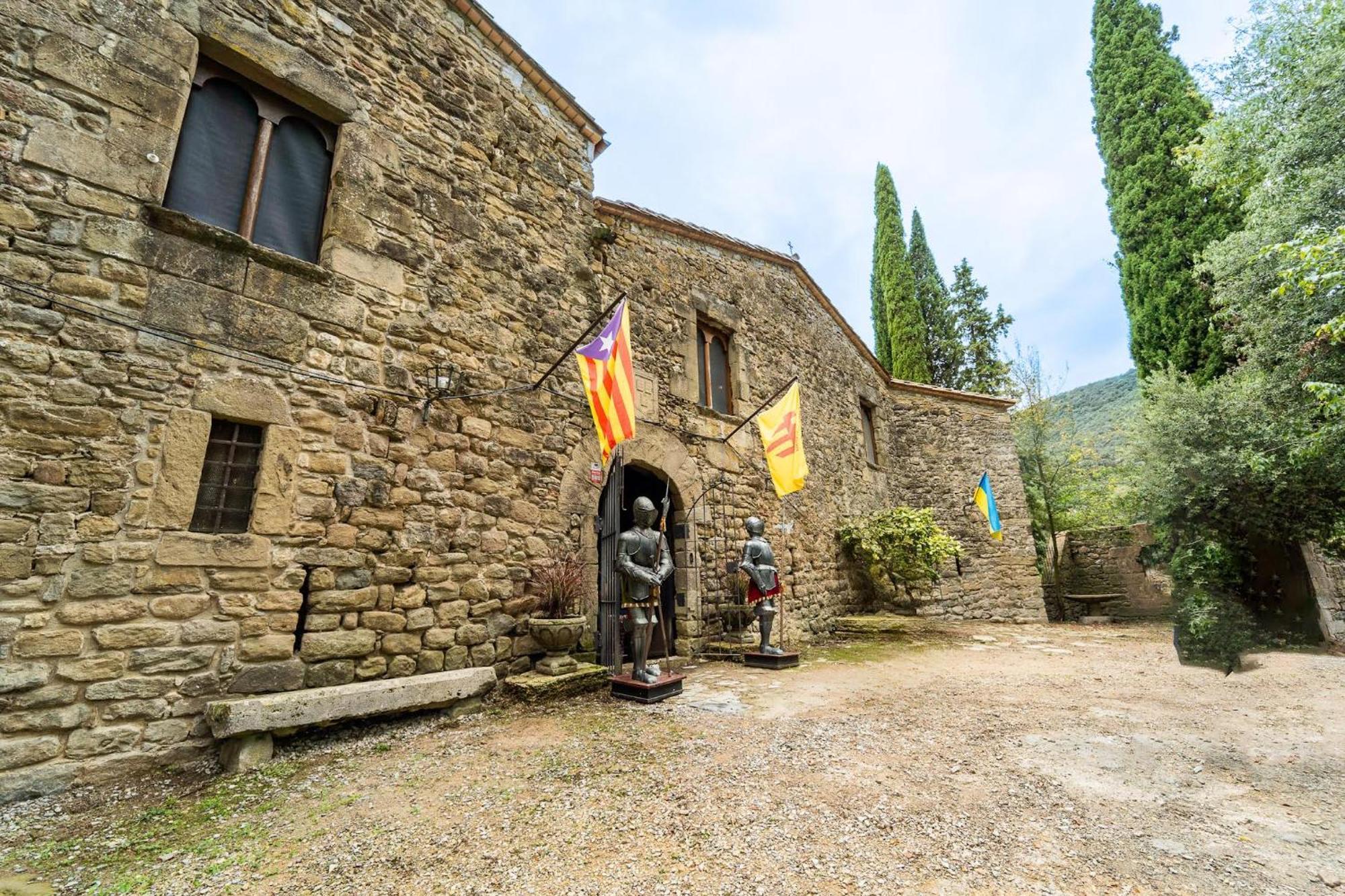 Castell In Girona Villa Sant Miquel de Campmajor Eksteriør billede