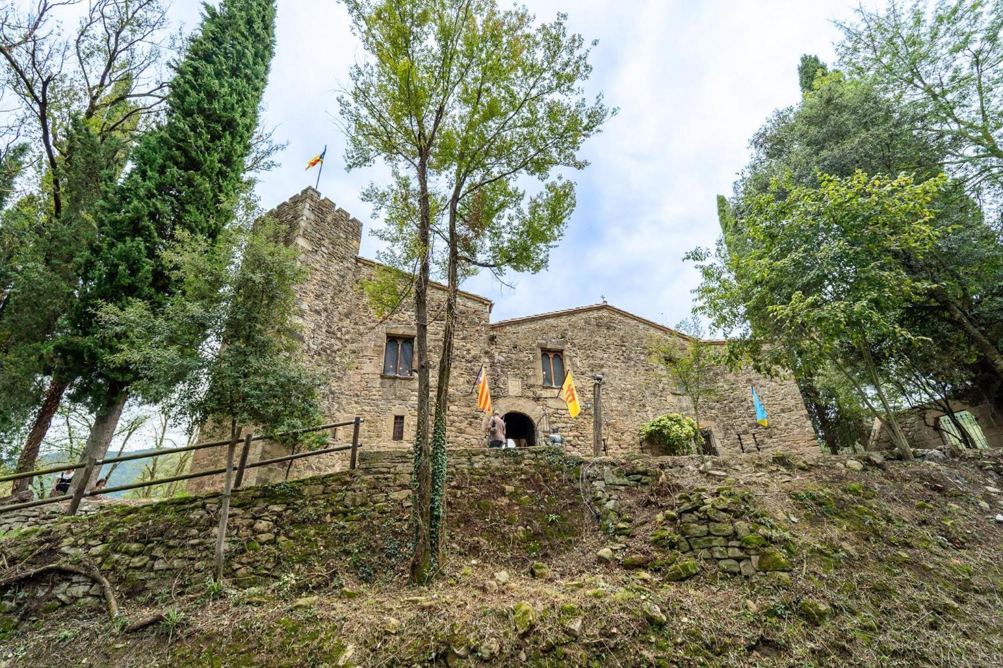 Castell In Girona Villa Sant Miquel de Campmajor Eksteriør billede