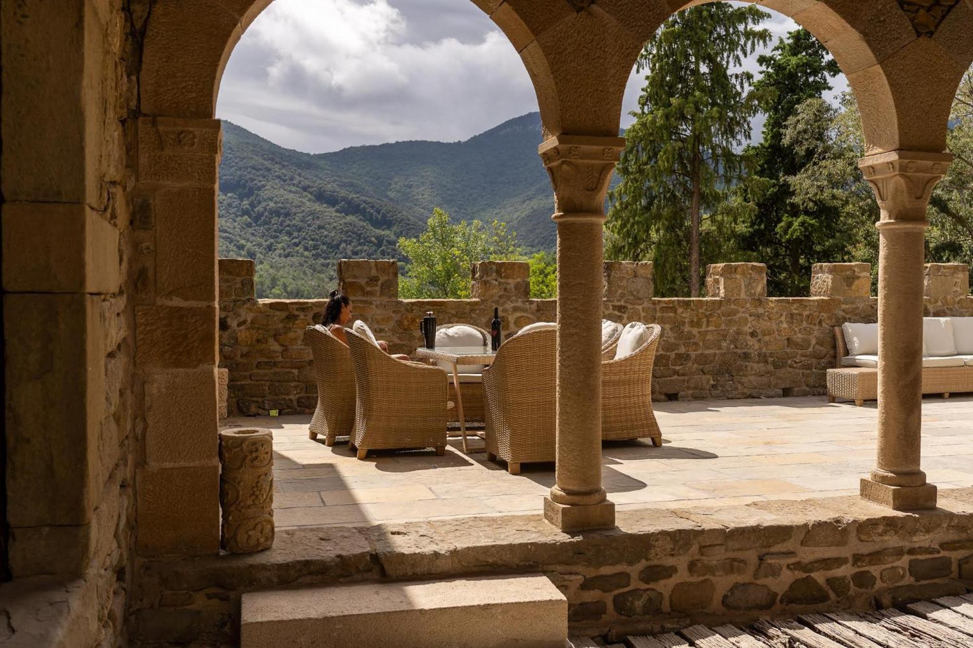 Castell In Girona Villa Sant Miquel de Campmajor Eksteriør billede