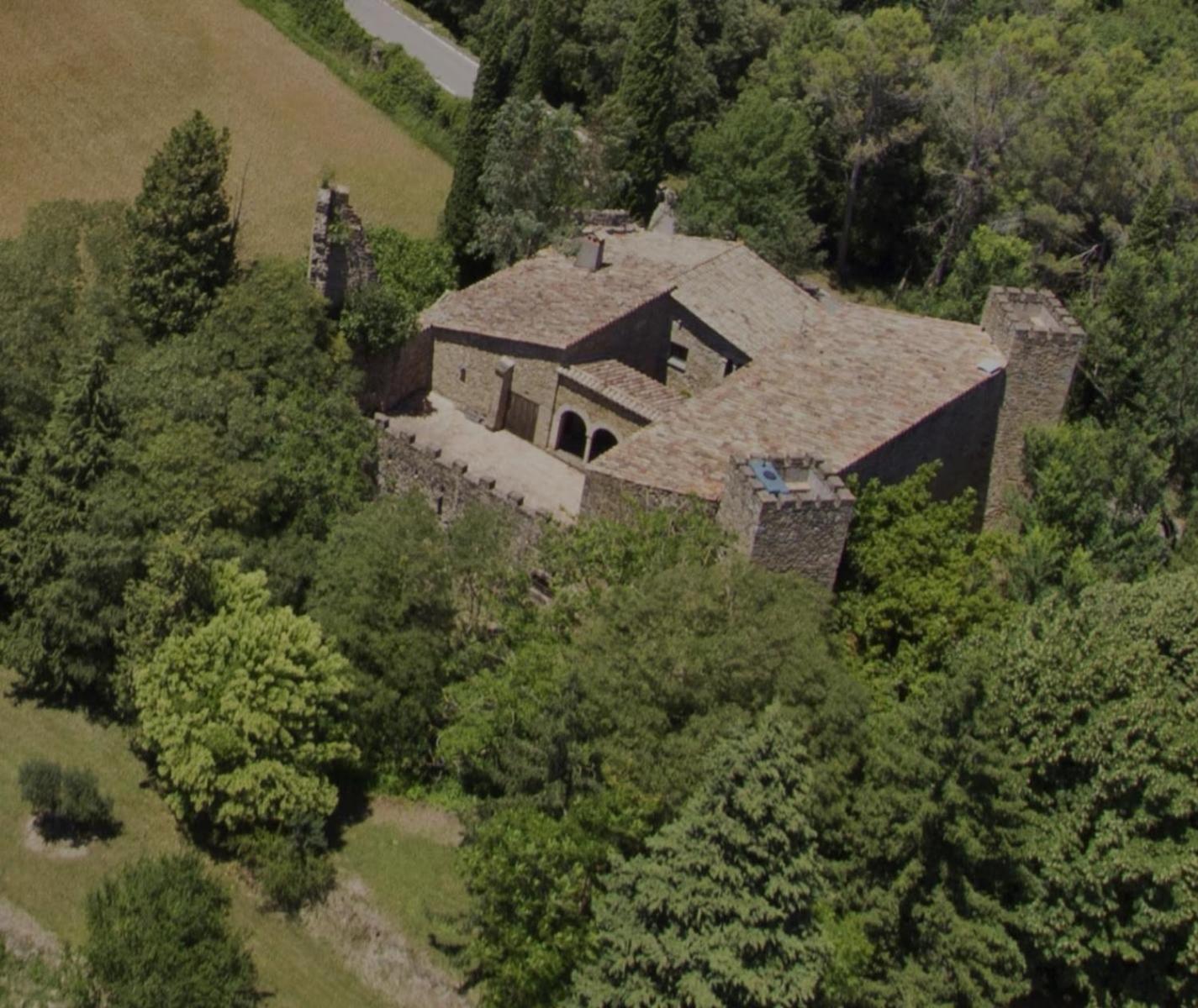 Castell In Girona Villa Sant Miquel de Campmajor Eksteriør billede