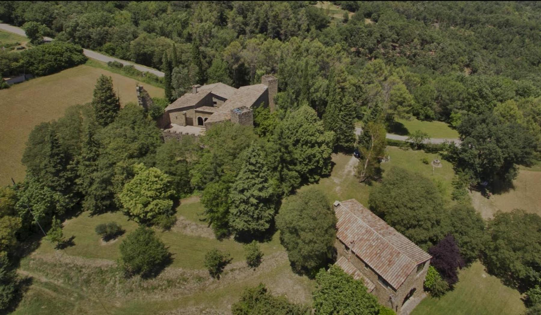 Castell In Girona Villa Sant Miquel de Campmajor Eksteriør billede